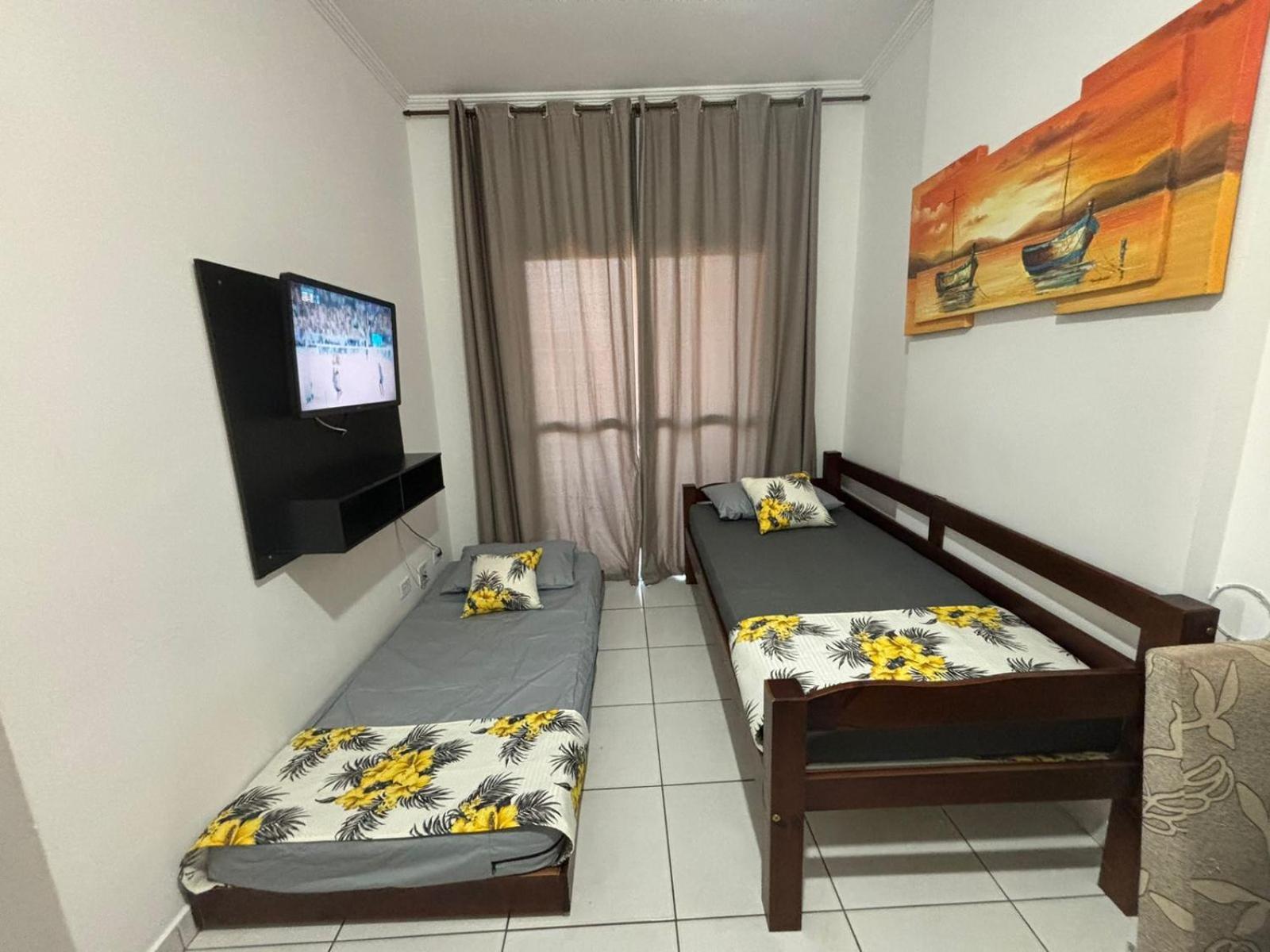 Apartamento Lindo Apto 300M Praia Da Ocian E Centro - Vista Mar- Varanda Sacada - Wi-Fi 300 Mbps - Vaga De Garagem - Acomoda Ate 6 Pessoas Praia Grande  Exterior foto